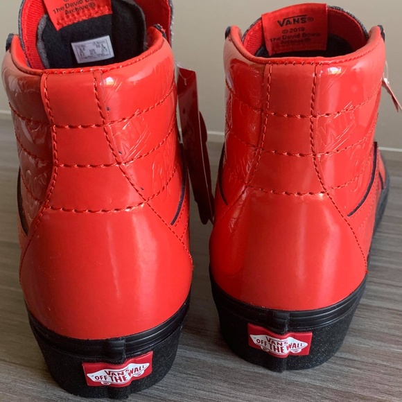 Vans x David Bowie Sk8-Hi PLATFORM 2 Ziggy Stardus - Picture 4 of 8